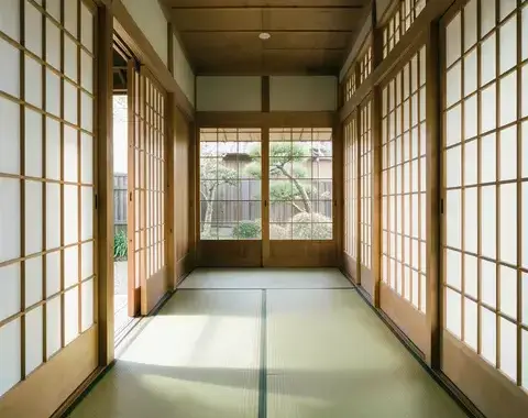 障子の玄関ホール